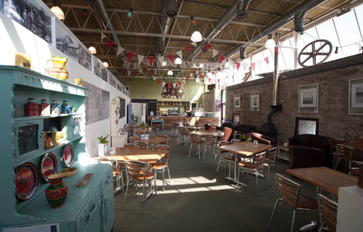 The cafe at Wheal Martyn China Clay Museum
