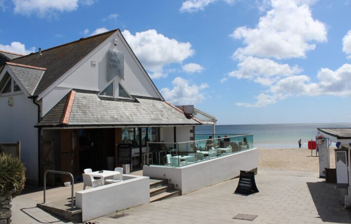 Gylly Beach Cafe, Falmouth with ramped access
