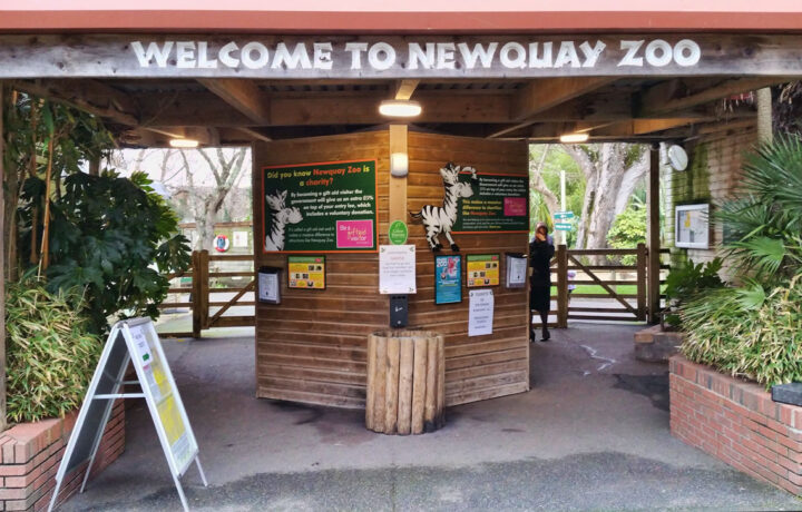 Newquay Zoo Entrance