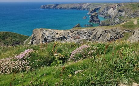 Breathtaking views at Bedruthan Steps