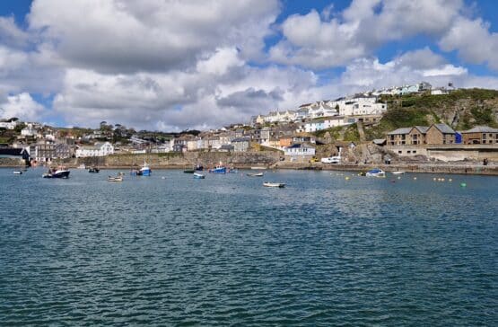 Anothe view back to the boats in the harbour from the wheelchair accessible harbour wall